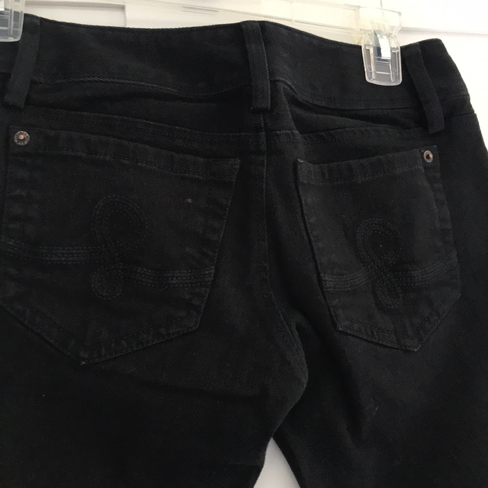 NWT Lilly Pulitzer Black Worth Straight Jean - Picture 5 of 5